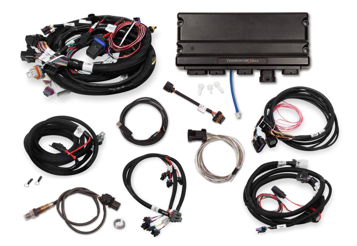 Holley - Holley Terminator X Max MPFI Controller Kit for GM 24X Truck with DBW Throttle Body & Transmission Control - No Handheld - Image 1
