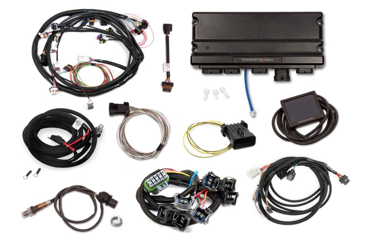 Holley - Holley Terminator X Max MPFI Controller Kit w/ 98+ Transmission Control - Image 1