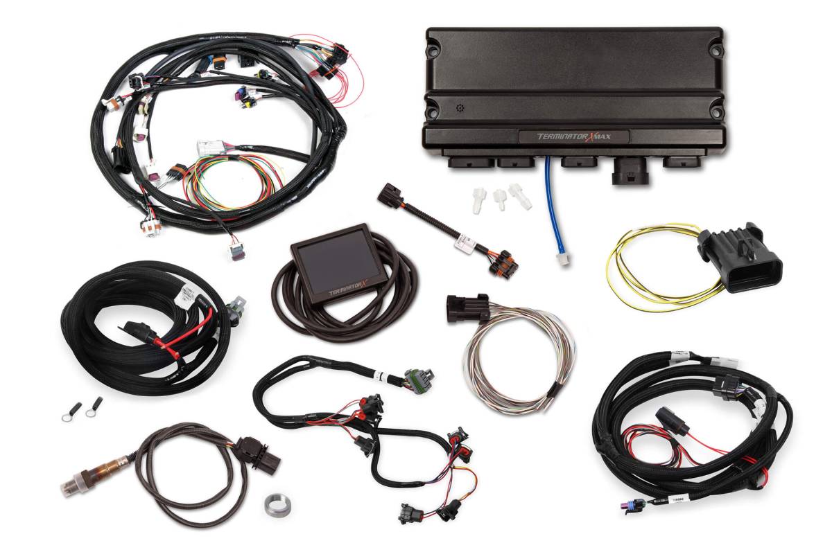 Holley - Holley Terminator X Max MPFI Controller Kit Universal Ford Motors with 4L60E/80E Transmission Control - Image 1
