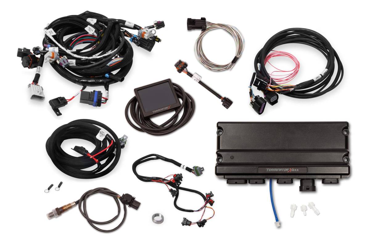 Holley - Holley Terminator X Max MPFI Controller Kit For LS2 LS3 Engines & GM Truck 58x Crank 4x Cam with DBW - Image 1