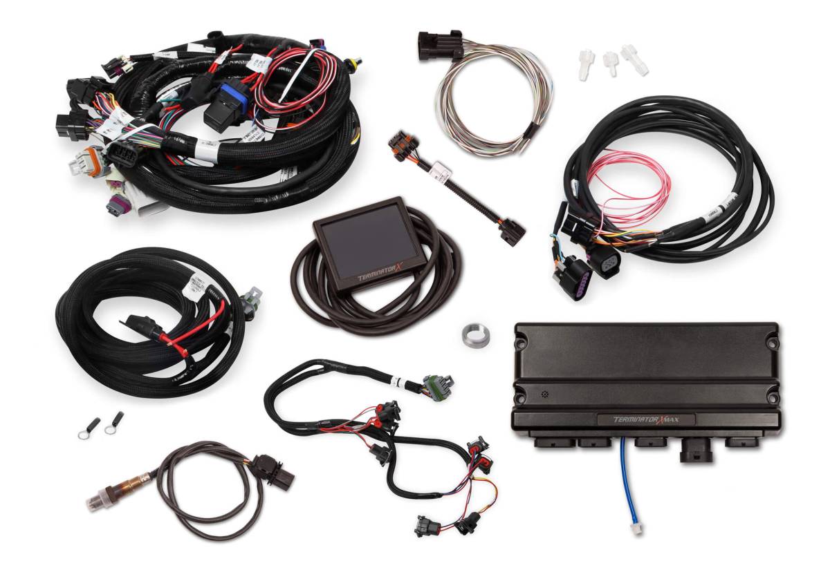 Holley - Holley Terminator X Max Controller Kit for LS1 LS6 24x Crank Reluctor with DBW Throttle Body - Image 1
