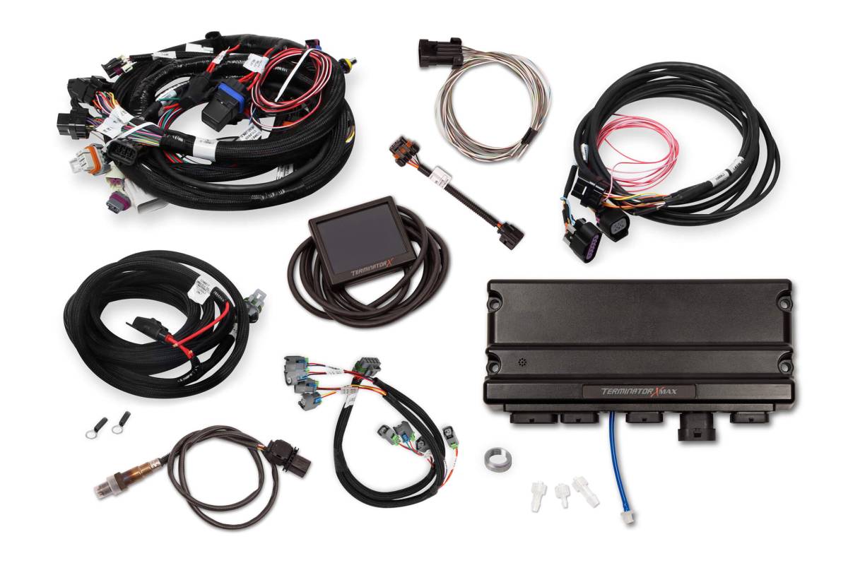 Holley - Holley Terminator X Max MPFI Controller Kit For LS1 LS6 Engines 24x Crank 1x Cam with DBW - Image 1