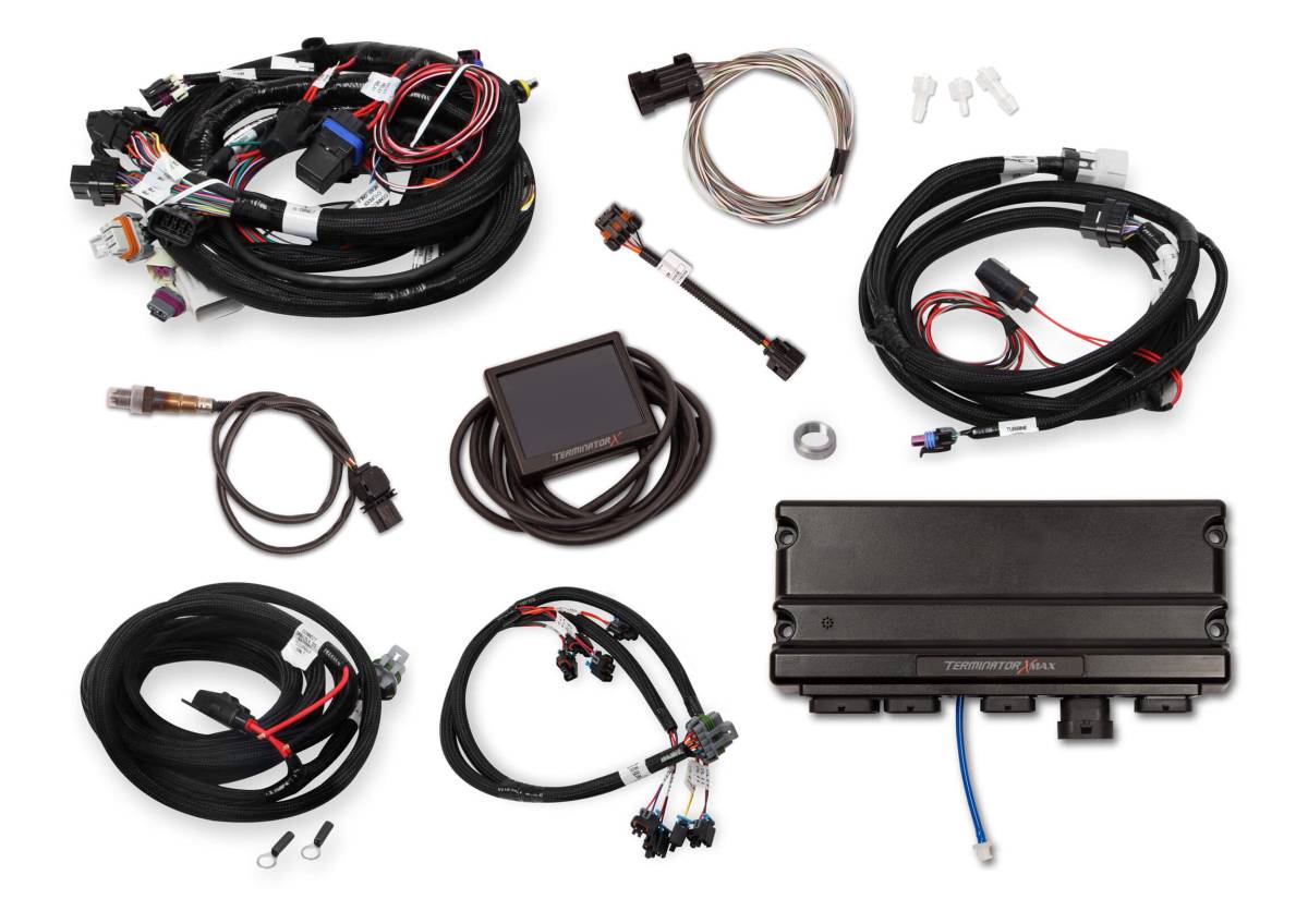 Holley - Holley Terminator X Max LS MPFI Controller Kit for GM Truck 24X Multec 2 with Transmission Control - Image 1