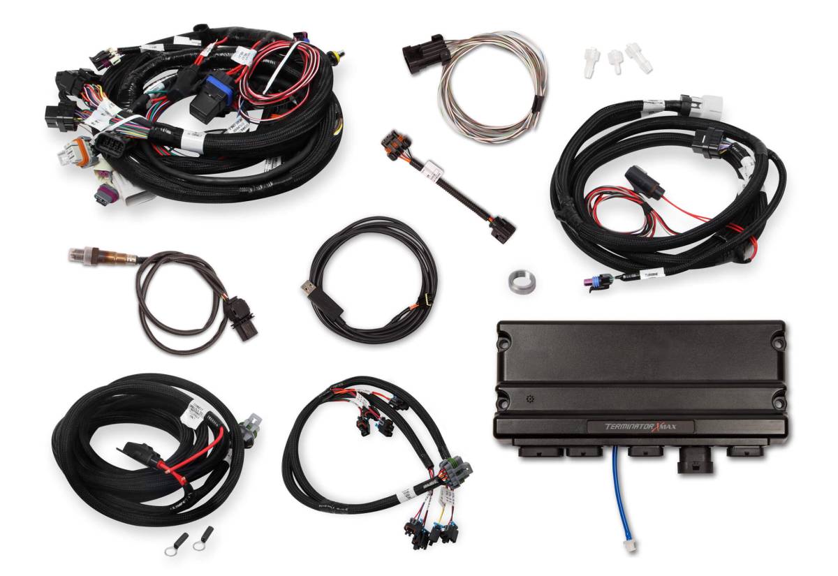Holley - Holley Terminator X Max LS MPFI Controller Kit for GM Truck 24X Multec 2 with Transmission Control - Image 1