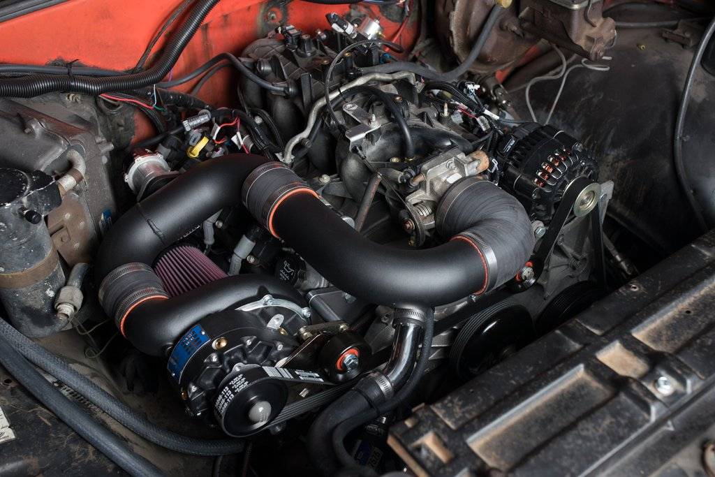 Vortech Superchargers - Chevrolet LS Truck FEAD Vortech Supercharger - Polished V-3 SCi LS-Swap Kit EFI - Image 1