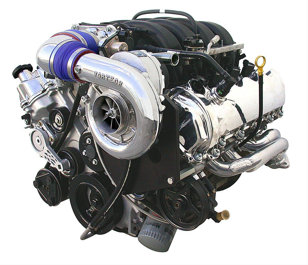 Vortech Superchargers - Ford Mustang GT 4.6 3V 2007-2008 Vortech Supercharger - Polished V-3 Si Complete Kit - Image 1
