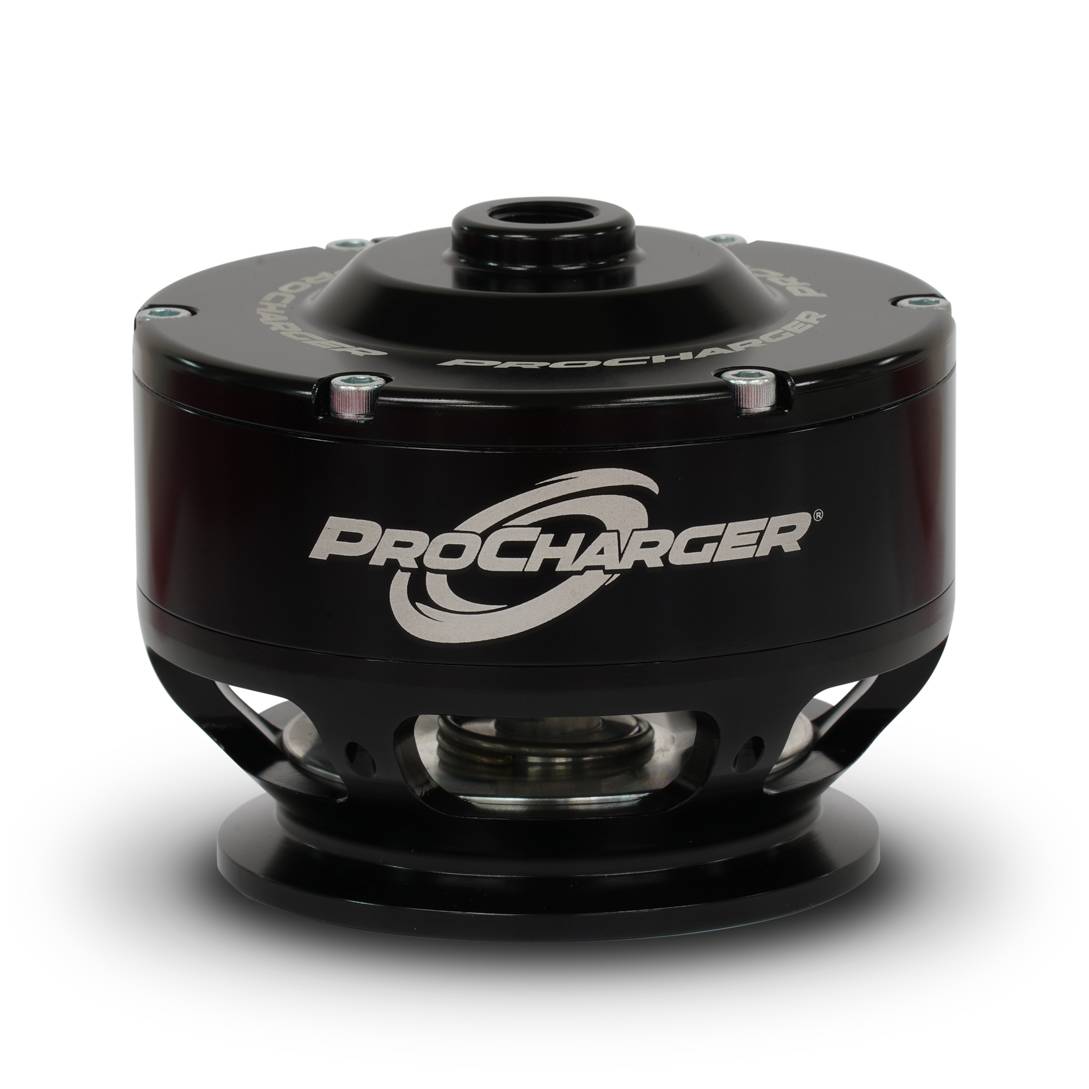 ATI/Procharger - ATI Black Competition Valve With Mounting Hardware - Weld-On Flange V-Band - Image 1