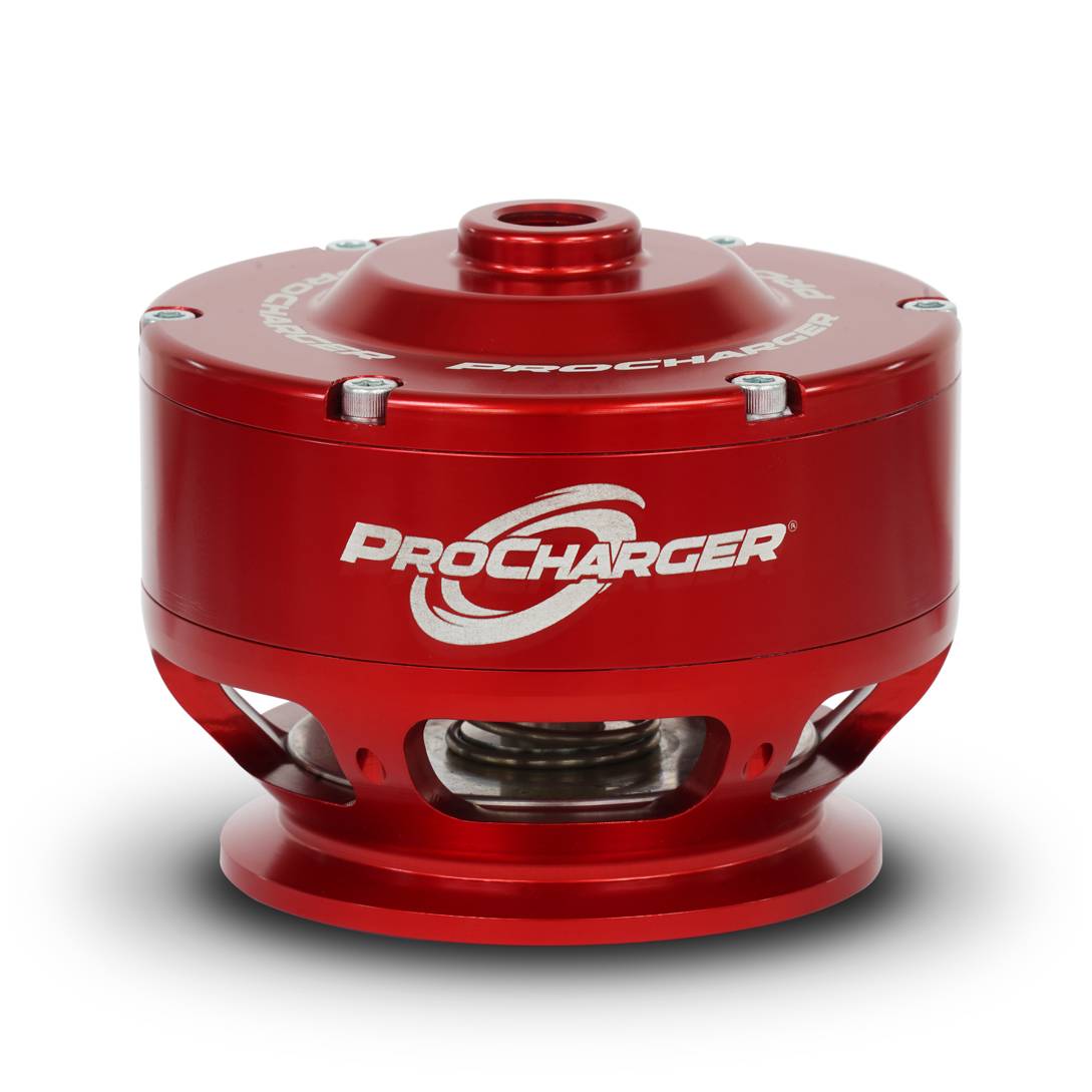 ATI/Procharger - ATI Red Competition Valve With Mounting Hardware - Weld-On Flange V-Band - Image 1