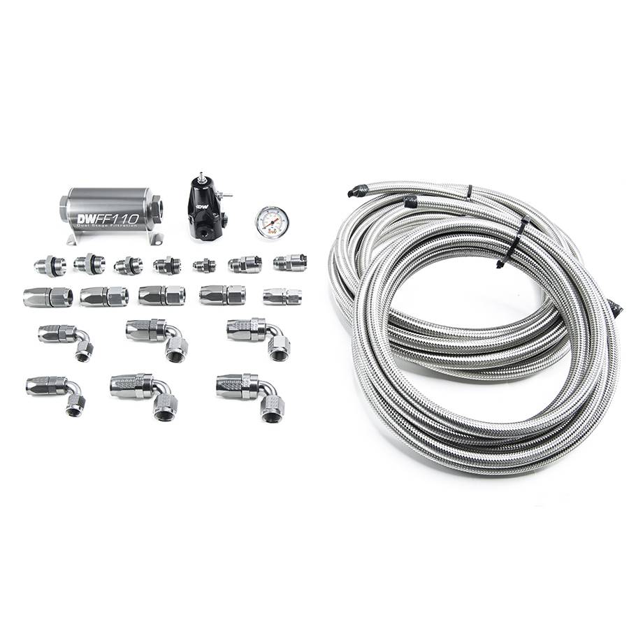 DeatschWerks - Stainless Steel CPE Return Plumbing Kit Only for 9-401-7015 - Image 1