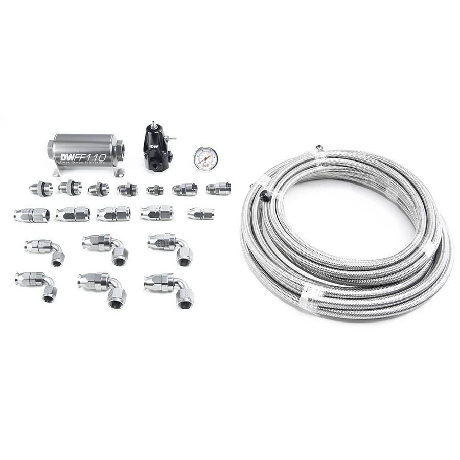 DeatschWerks - Stainless Steel PTFE Return Plumbing Kit Only for 9-401-7015 - Image 1