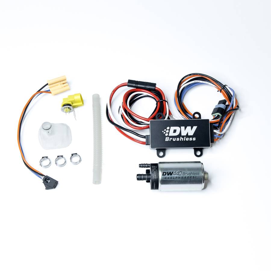 DeatschWerks - Mazda RX8 2004-2008 440LPH DeatschWerks Brushless In-Tank Fuel Pump Kit with Dual Speed PWM Controller - Image 1