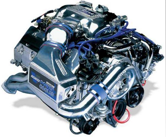 Vortech Superchargers - Ford Mustang Cobra 4.6 4V 1996-1998 Vortech Supercharger - Satin V-1 H/D Ti Tuner Kit - Image 1
