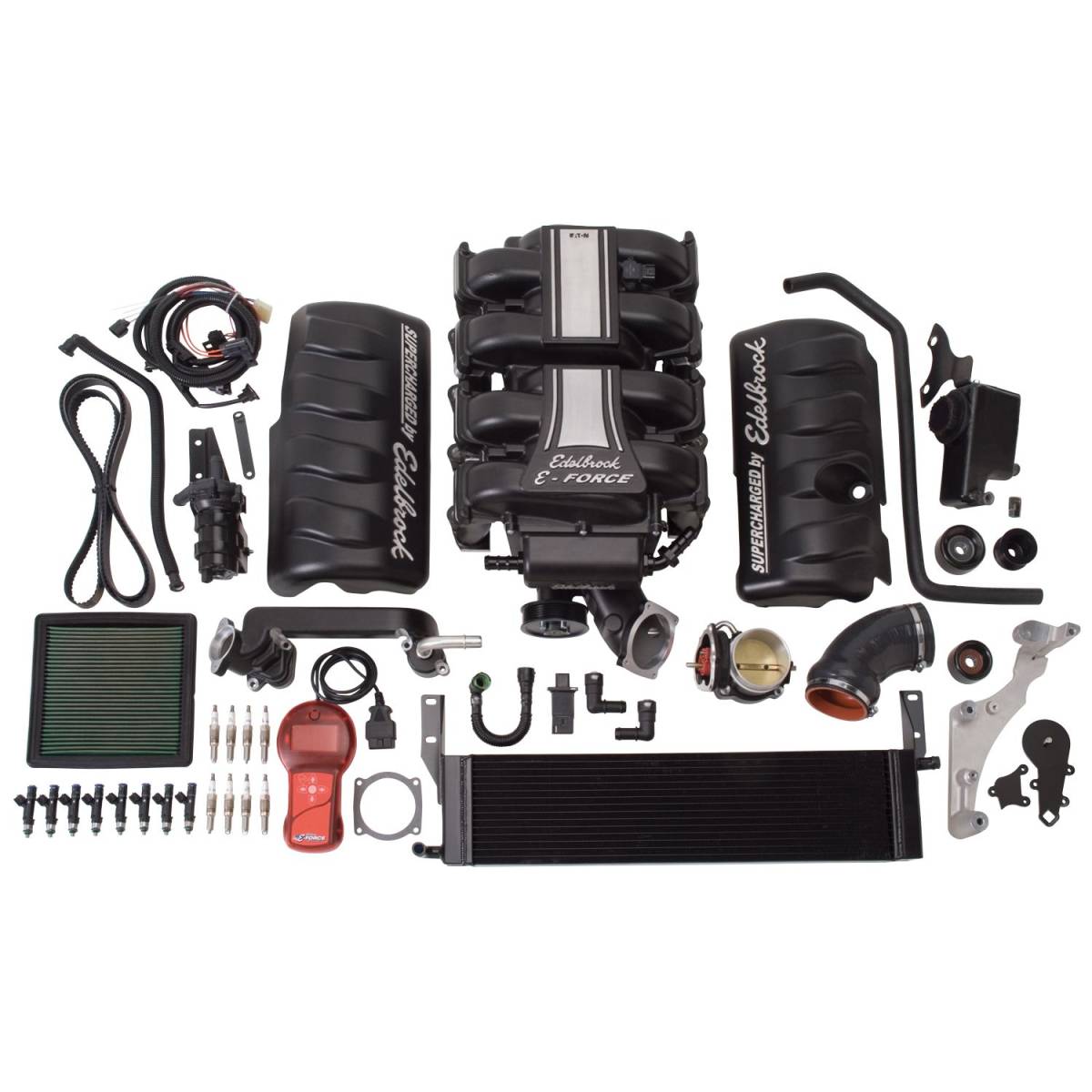 Edelbrock - Ford Mustang GT 4.6L 2005-2009 Edelbrock Stage 1 Complete Supercharger Intercooled Kit With Tune - Image 1