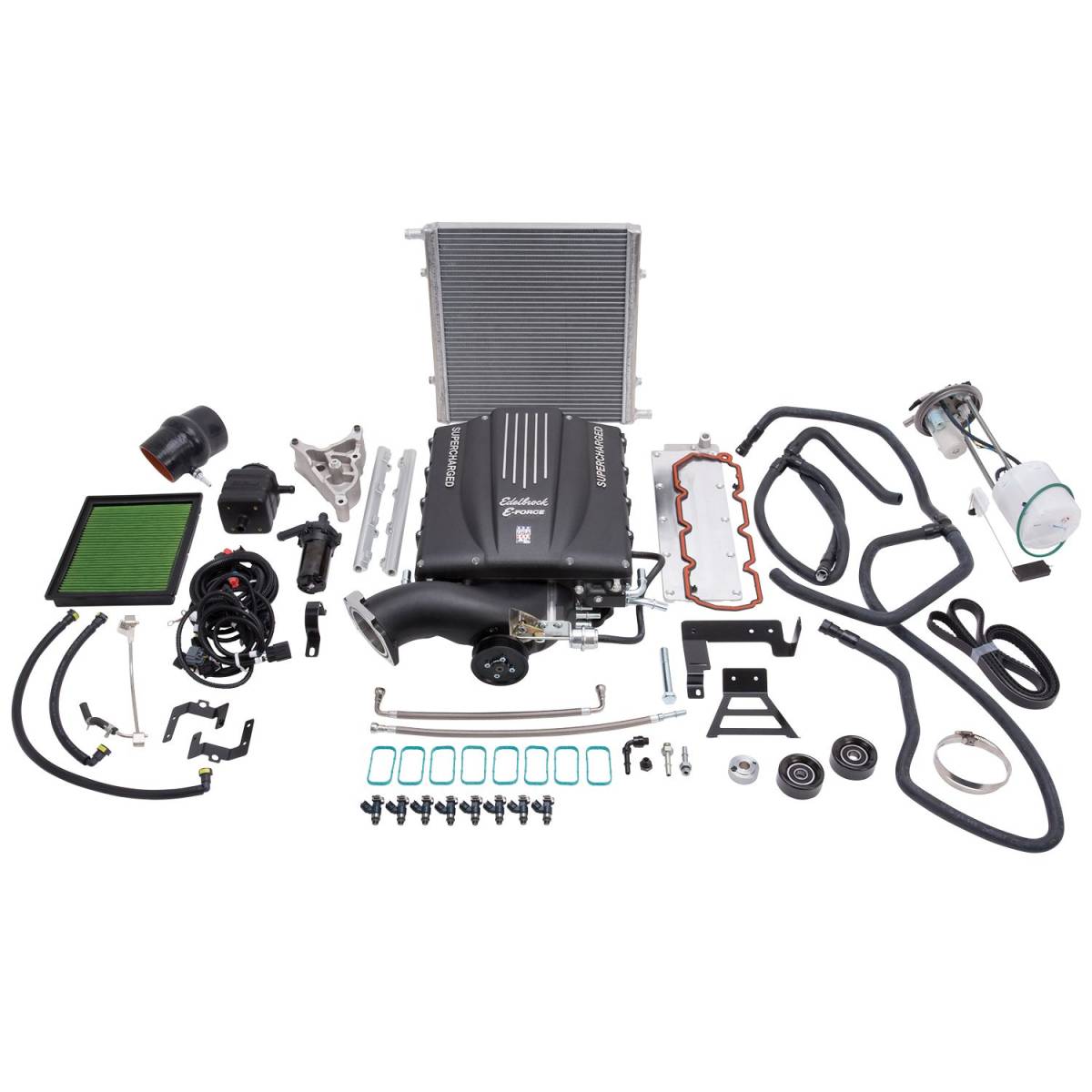 Edelbrock - Chevy Silverado GMC Sierra 2500 6.0L 2007-2010 Edelbrock Stage 1 Complete Supercharger Intercooled Kit Without Tune - Image 1