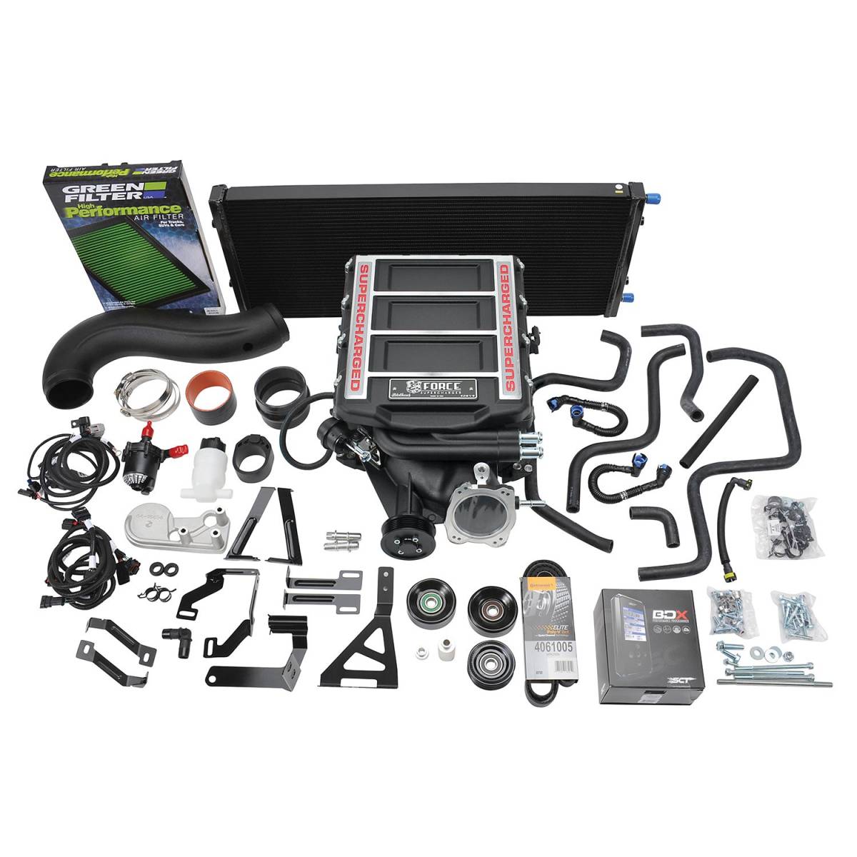 Edelbrock - Chevy/GMC Truck SUV Gen V 5.3L 2014-2020 Edelbrock Stage 1 Complete Supercharger Intercooled Kit With Tune - Image 1
