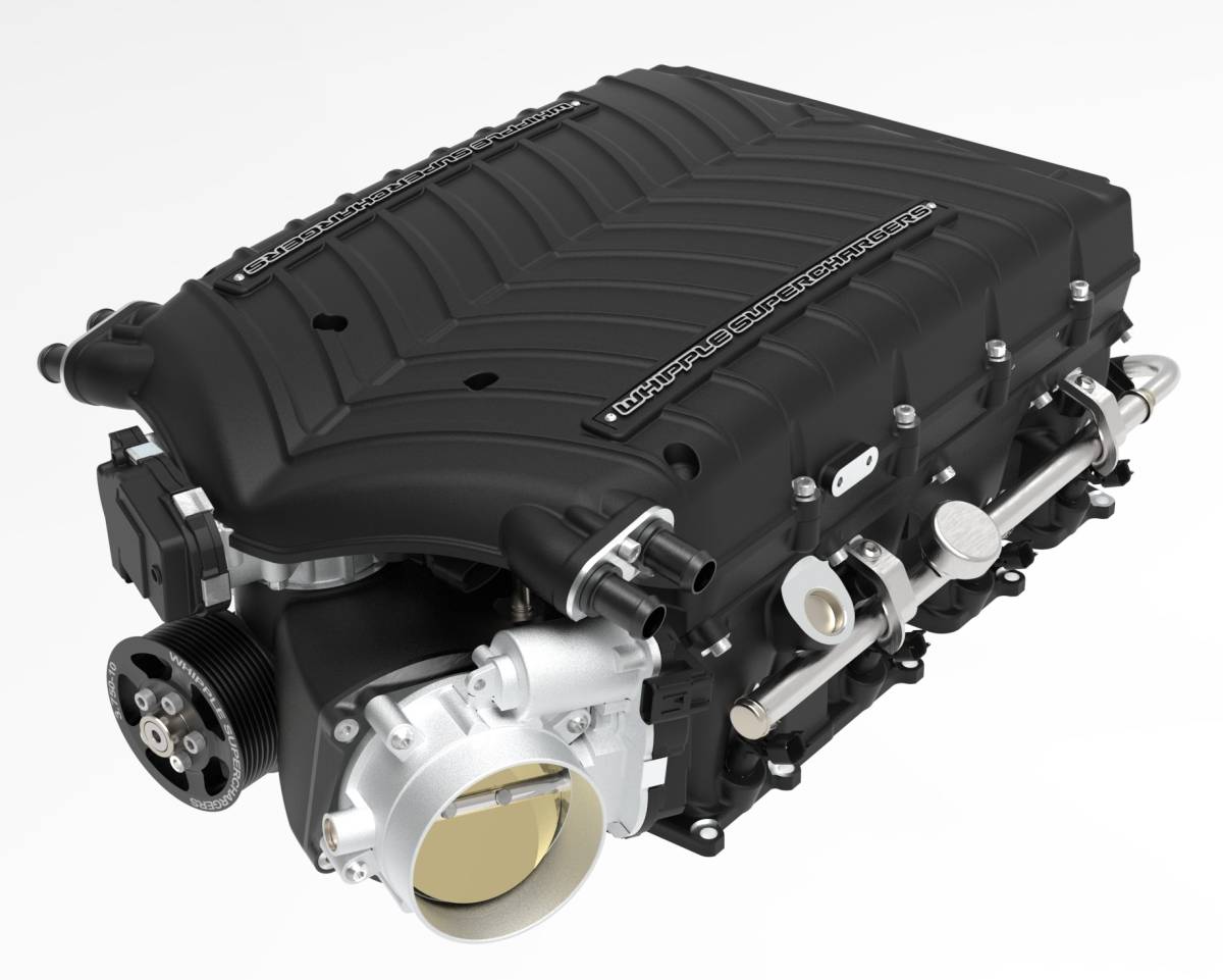Whipple Superchargers - Whipple Dodge Hellcat/Demon/Redeye 6.2L 2015-2023 Gen 5 3.0L Stage 1 Supercharger Intercooled Complete Kit - Image 1