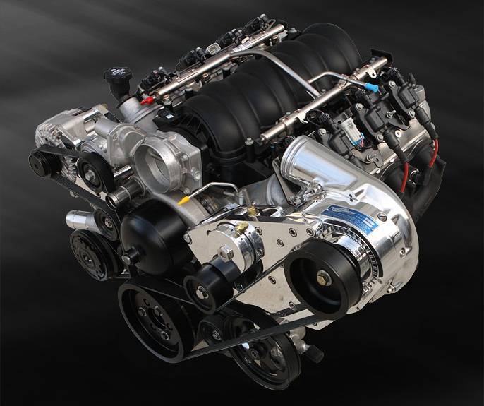 ATI/Procharger - LS / LSX Procharger Transplant Serpentine HO Intercooled Kit with D-1X for EFI/Carb - Image 1
