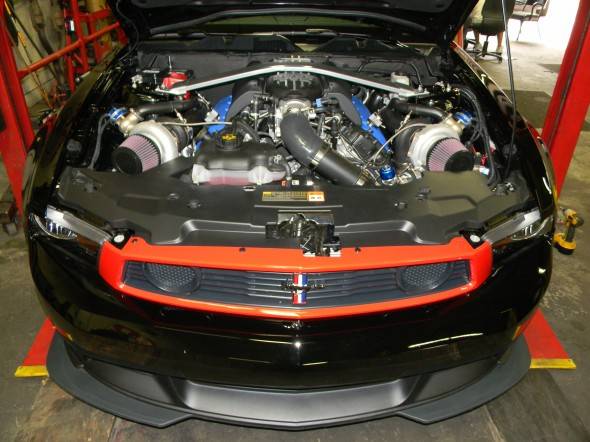 Hellion Turbo - Ford Mustang Boss 302 2012-2013 Hellion Twin Precision 62mm CEA® Turbos Intercooled Tuner Kit - Image 1