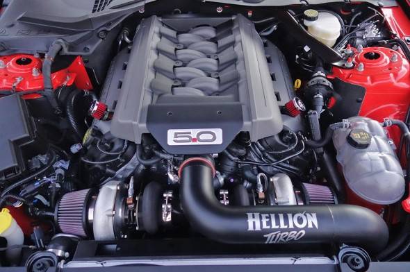 Hellion Turbo - Ford Mustang GT 2015-2017 Hellion Twin Precision 62mm CEA® turbos Intercooled Tuner Kit - Image 1