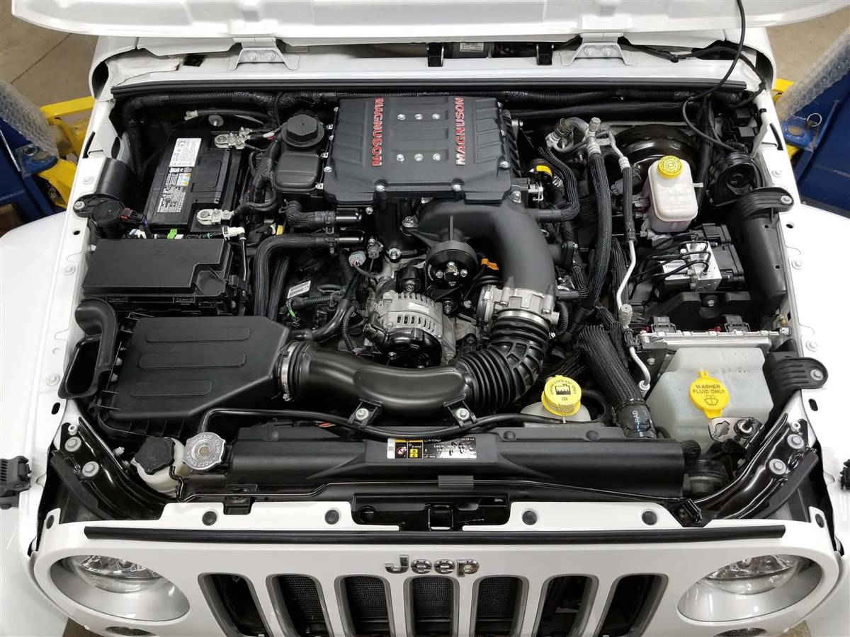 Magnuson Superchargers - Jeep Wrangler JK 2012-2018 3.6L V6 Magnuson - TVS1900 Supercharger Intercooled Kit - Image 1