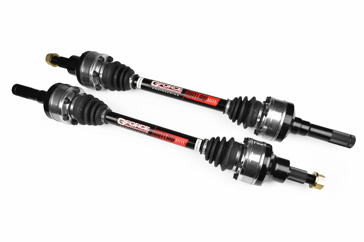 GForce Performance - Ford Mustang GT500 2020+ GForce Performance Outlaw Rear Axles, Left and Right, Upgraded Outer Stubs - Image 1