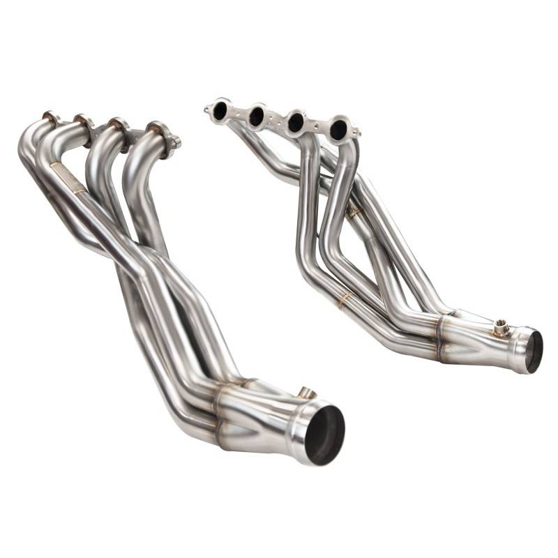 Kooks Headers - Jeep Wrangler JK 4-Door LS Swap 2007-2018 Kooks Long Tube Headers 1-7/8" x 3" - Image 1