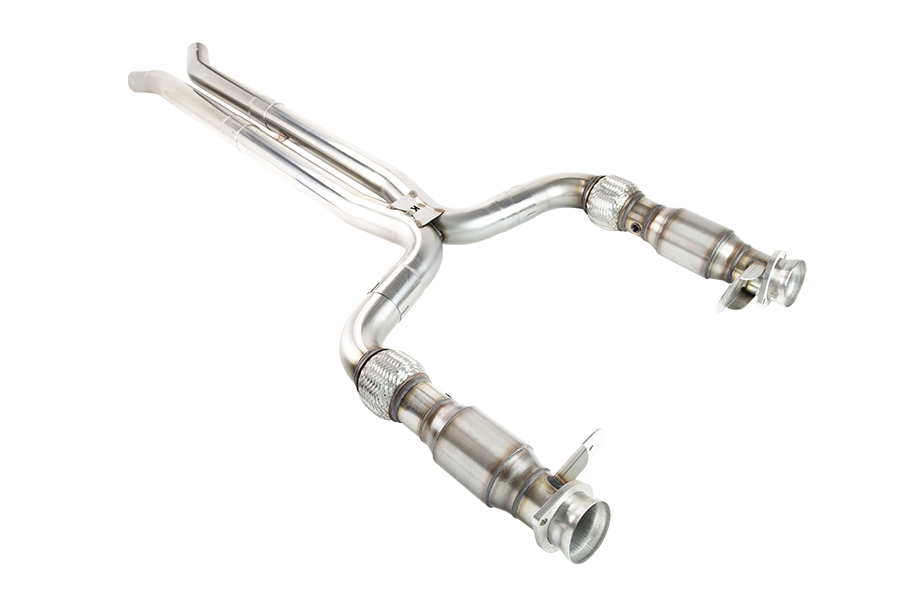 Kooks Headers - Ford Mustang Shelby GT350 2015-2020 Kooks Competition Only Catted 3" X-Pipe - Image 1