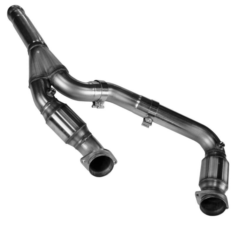 Kooks Headers - GM Trucks 1500 5.3L 2014-2018 Kooks High Flow Catted Y-Pipe Connection Kit 3" - Image 1