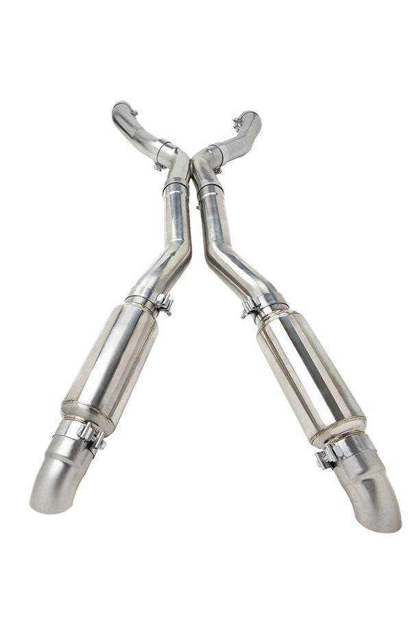 Kooks Headers - Mustang GT 5.0L 2005-2010 Stainless Steel Race Exhaust Kit Must Be Used With Kooks Automatic Transmission Headers 3" x 3" - Image 1