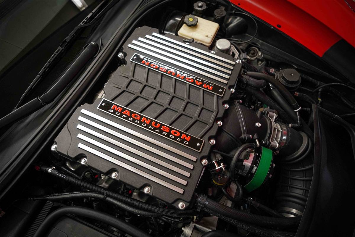 Magnuson Superchargers - Chevrolet Corvette LT1 2014-2019 6.2L V8 Magnuson TVS2650R Supercharger Intercooled Tuner Kit Wet Sump - Image 1