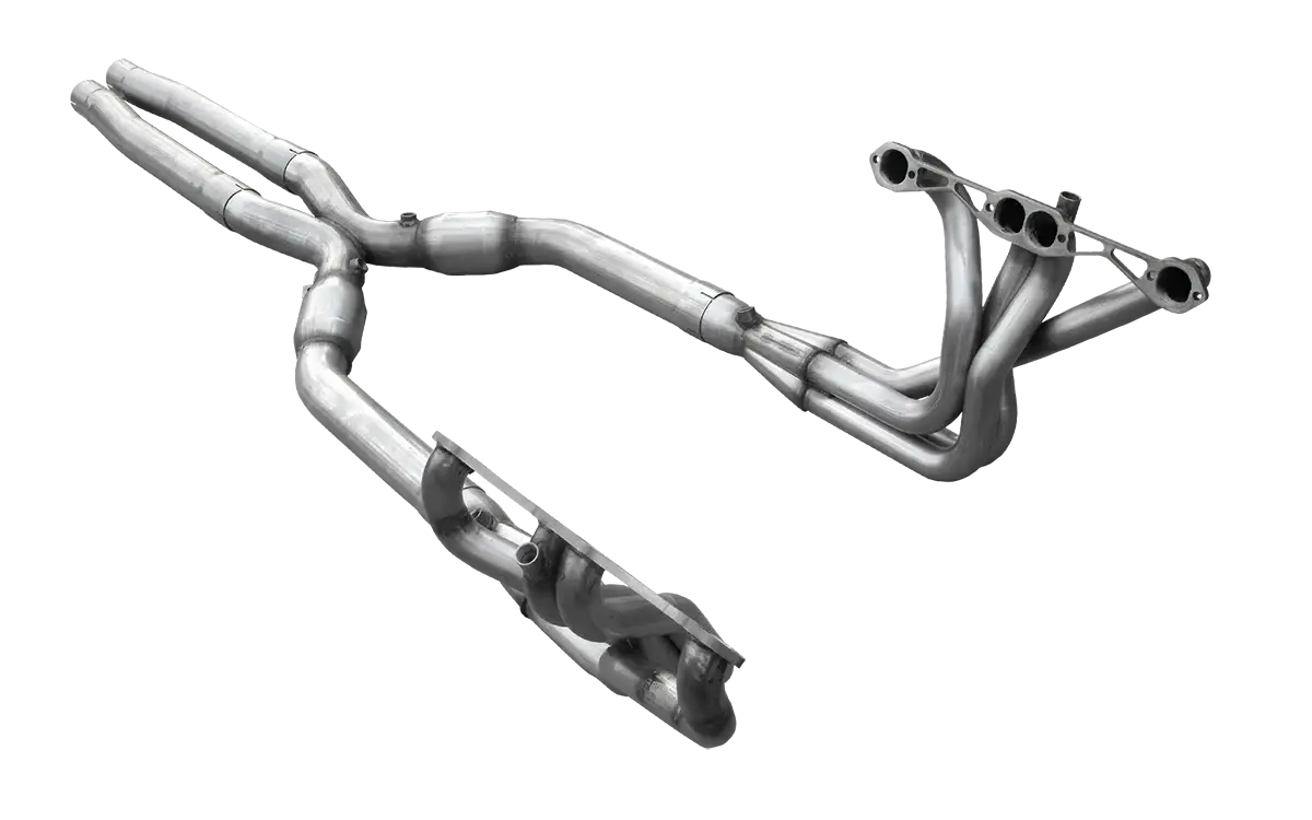 American Racing Headers - ARH Corvette C4 1992-1996 1-3/4" x 1-7/8" x 3" Long Tube Headers With Catted X-Pipe - Image 1