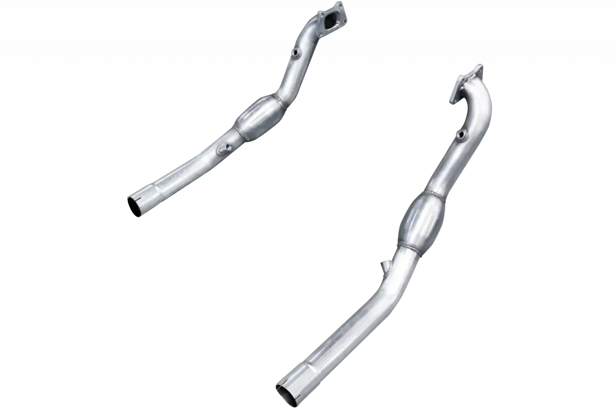 American Racing Headers - ARH Camaro 6th Gen 2016+ 2-1/2" x 2-1/2" Catted Downpipes - Image 1