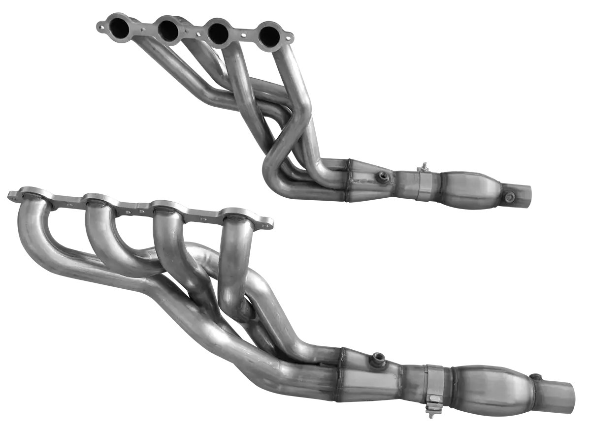 American Racing Headers - ARH Camaro 5th Gen V8 2010-2015 2" x 3" Long Tube Headers & Catted Connection Pipes - Image 1