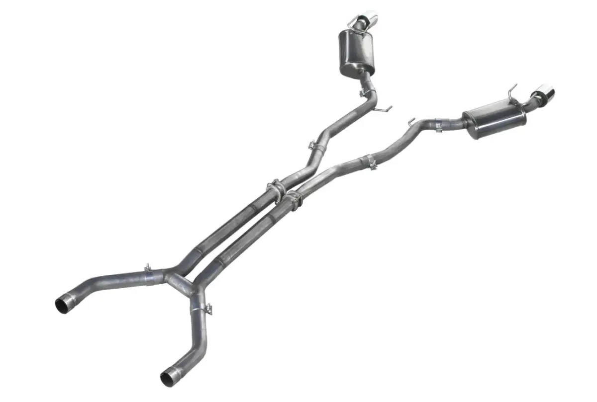 American Racing Headers - ARH Camaro 5th Gen V8 2012-2014 2-1/2" x 2-1/2" Long Tube Headers & Full Catted H-Pipe Exhaust System - Image 1