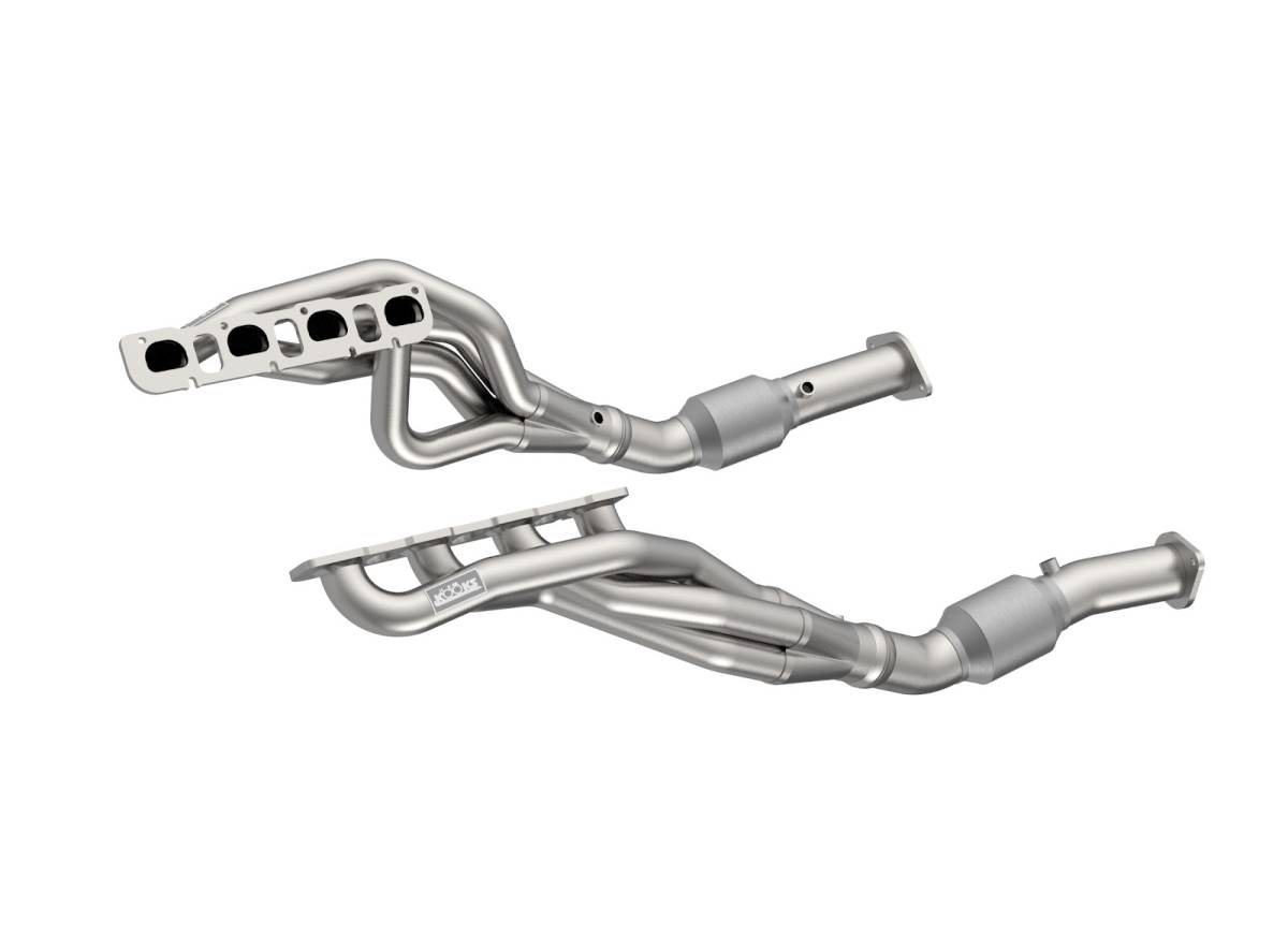 Kooks Headers - Dodge Ram TRX 2021+ 1 7/8" x 3" Long Tube Headers & High Output Green Catted Connections - Image 1