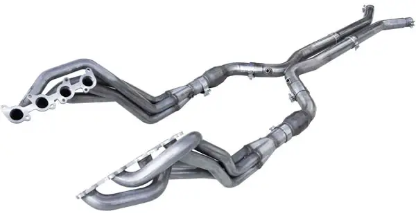 American Racing Headers - ARH Ford Mustang 5.0L 2015-2017 1-3/4" x 3" Long Tube Headers With Catted X-Pipe - Image 1