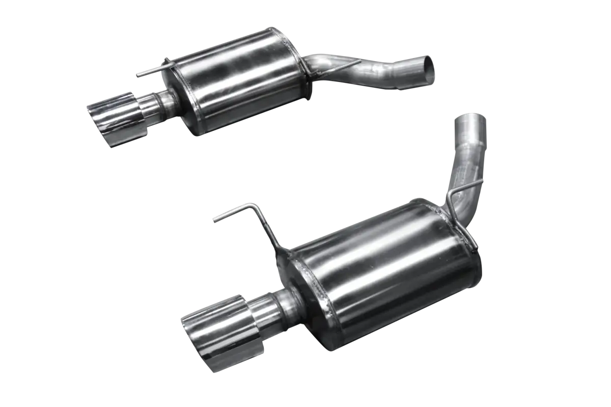 American Racing Headers - ARH Shelby GT500 Mustang / 3 Valve 2005-2009 2-1/2" x 2-1/2" ARH Pure Thunder Axle Back Muffler System - Image 1