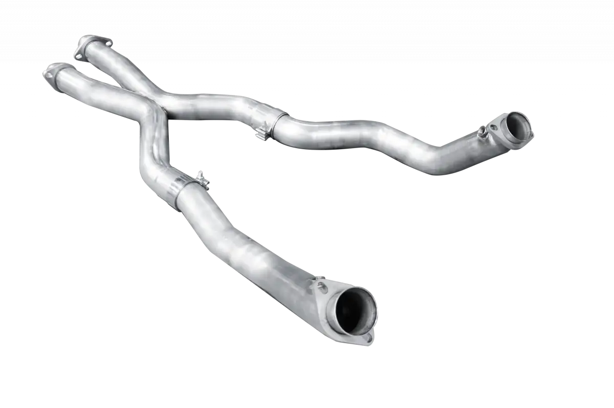 American Racing Headers - ARH Ford Mustang Foxbody 1979-1993 2-1/2" Downpipes & X-Pipe - Image 1