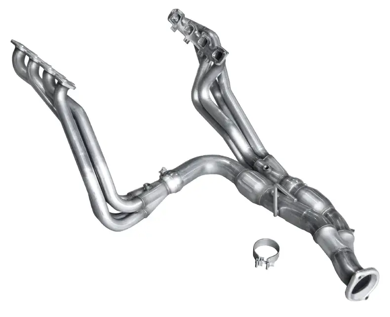 American Racing Headers - ARH Jeep Cherokee 5.7L 2005-2008 1-3/4" x 3" Long Tube Headers With Catted Connection Pipes (Square Port) - Image 1