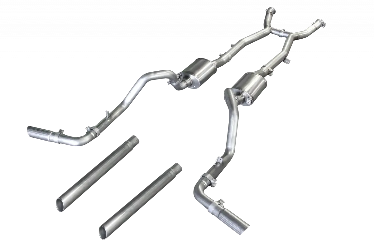 American Racing Headers - ARH Chevy Tri-Five 1955-1957 3" x 2-1/2" Header Back Exhaust - Image 1