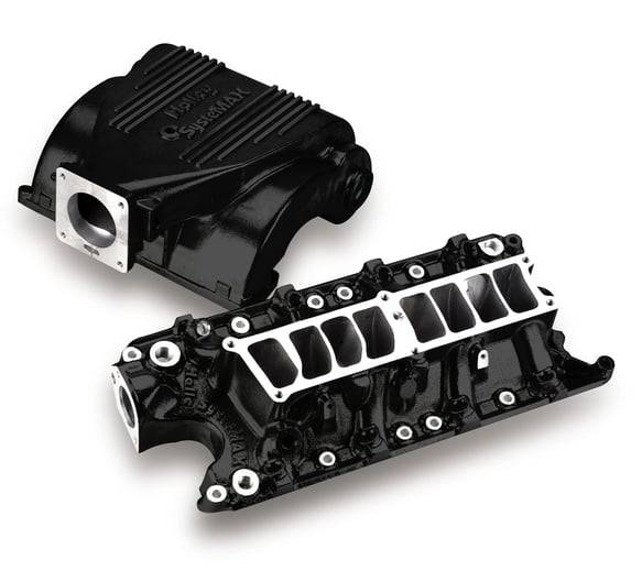 Holley - Holley Systemax Small Block Ford Intake Manifold - Ceramic Coated Black - Image 1