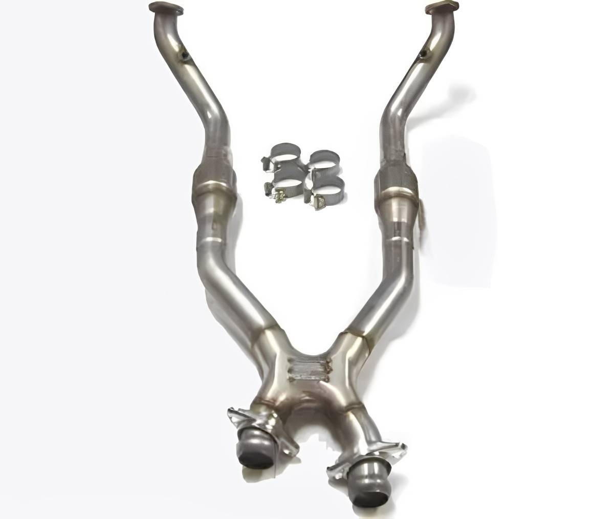 Bassani - Bassani Ford Mustang 1999-2003 4.6L 2V 2-1/2" Cated X-Pipe (Auto) - Image 1