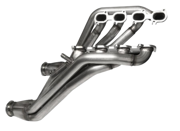 Bassani - Ford Mustang GT500 2011-2012 Bassani Stainless Steel Long Tube Headers 1 7/8" - Image 1
