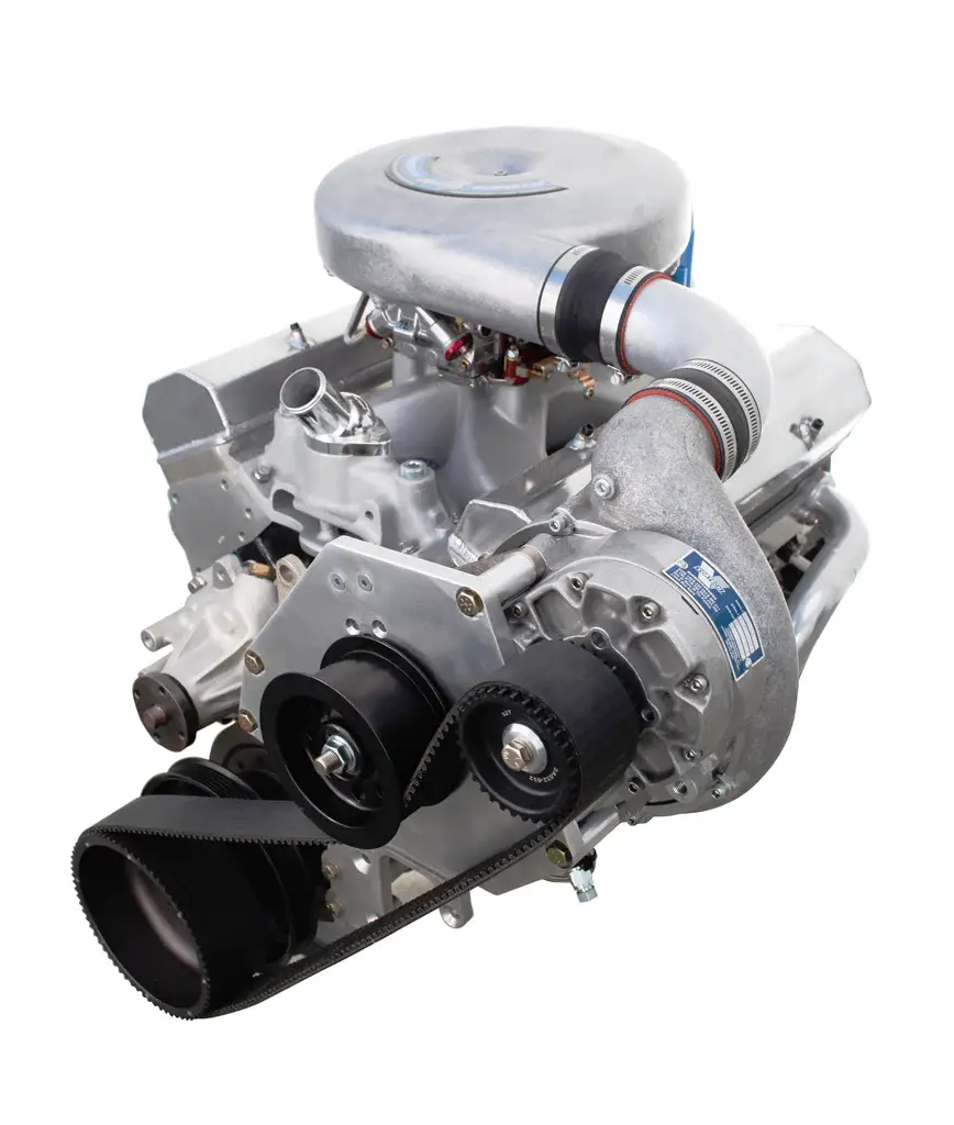 Vortech Superchargers - Universal Small Block Chevy Carbureted Vortech Supercharger - Tuner V-7 YSi Cog Drive Satin - Image 1