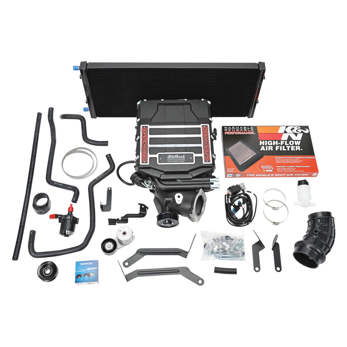 Edelbrock - Chevy Silverado GMC Sierra 2650 5.3L 2019-2021 Edelbrock Stage 1 Complete Supercharger Intercooled Kit Without Tune - Image 1