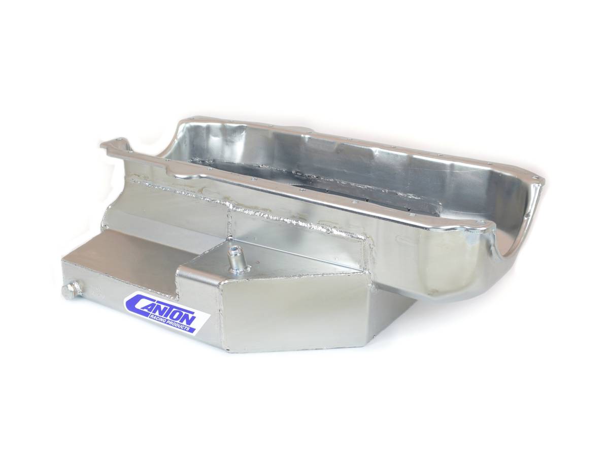 Canton Racing Products - 1985-Earlier SBC Circle Track Open Chassis Canton Race Oil Pan - Image 1