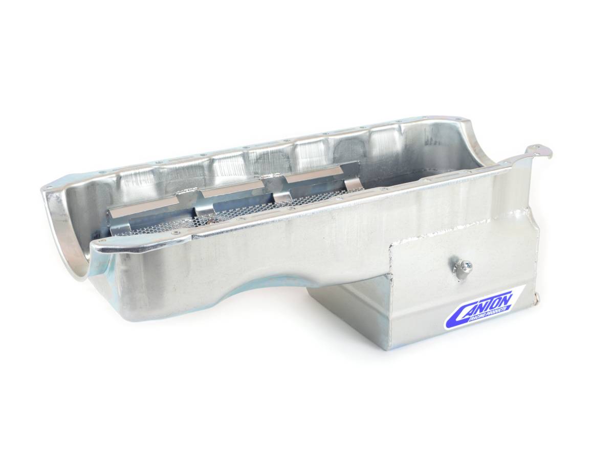 Canton Racing Products - Canton Drag Race Chevy BBC Mark 4 Blocks Oil Pan - Silver - Image 1