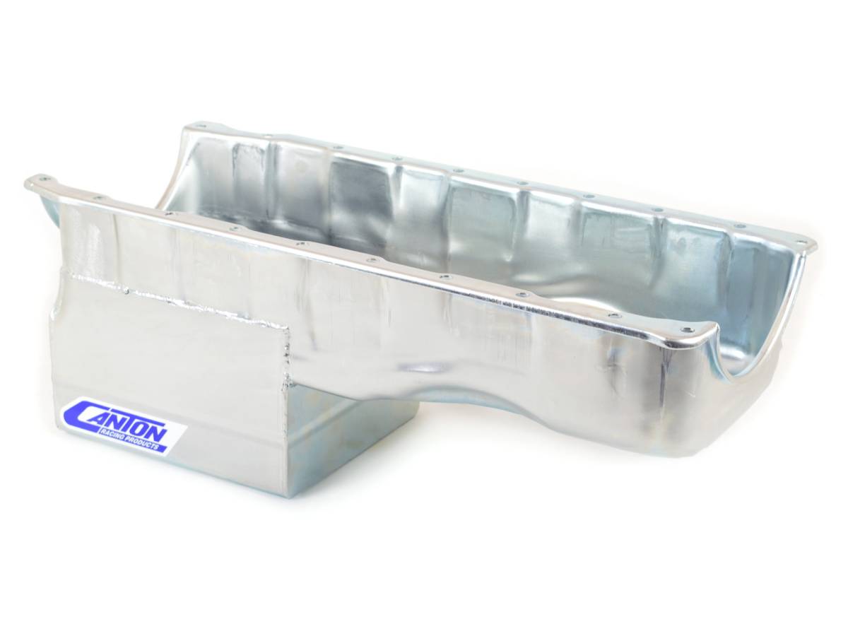 Canton Racing Products - Canton Drag Race Chevy BBC Mark 5 / Gen. 6 Blocks Oil Pan - Silver - Image 1