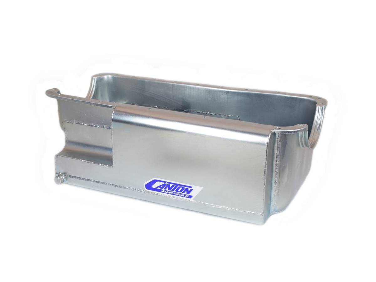 Canton Racing Products - Ford Flat Bottom Pro Power 429-460 Blocks Mid Sump Drag Race Oil Pan - Image 1