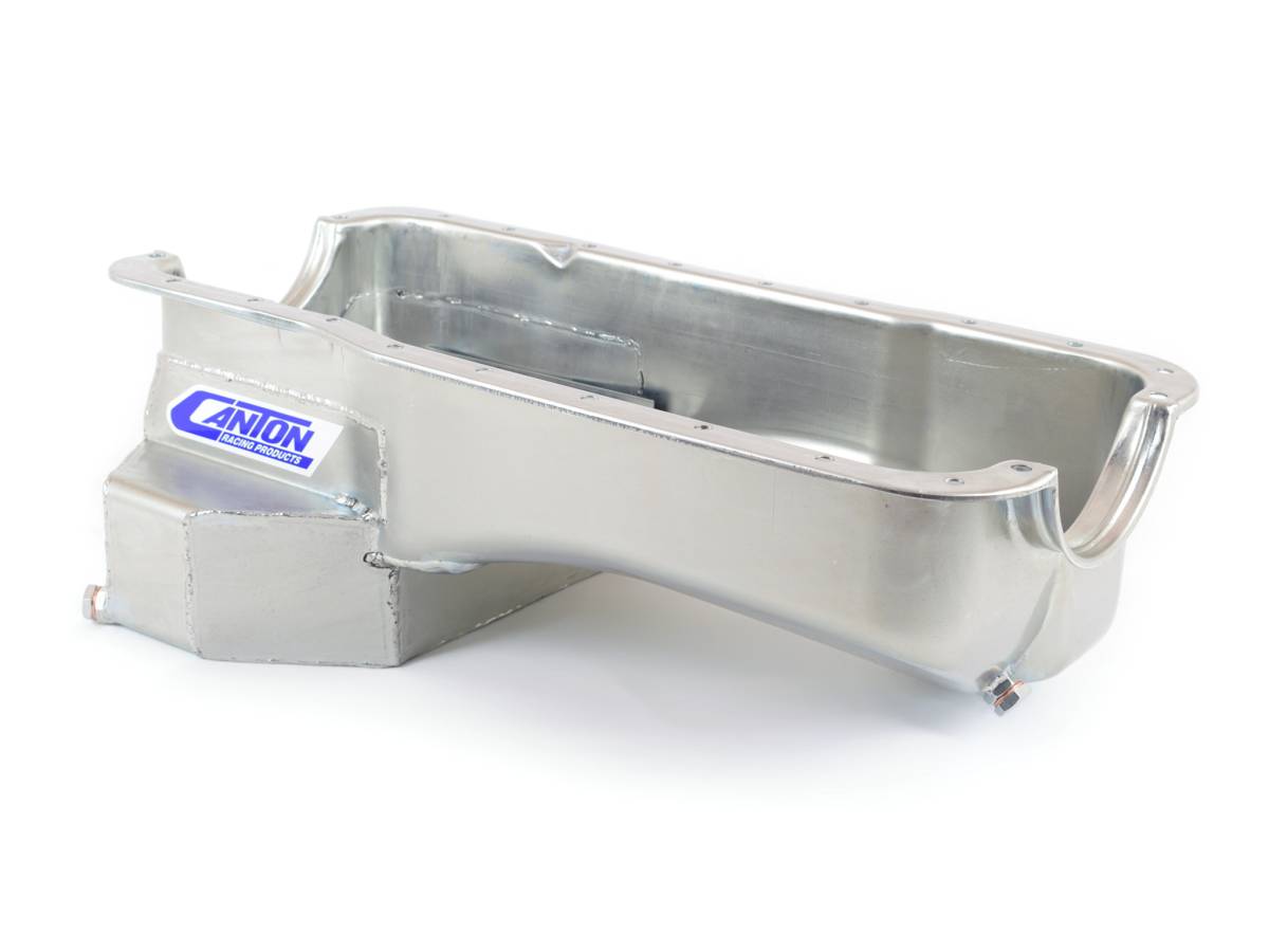 Canton Racing Products - Ford Mustang 289/302 Canton 7 Quart T-Style Rear Sump Oil Pan w/o Scraper - Image 1